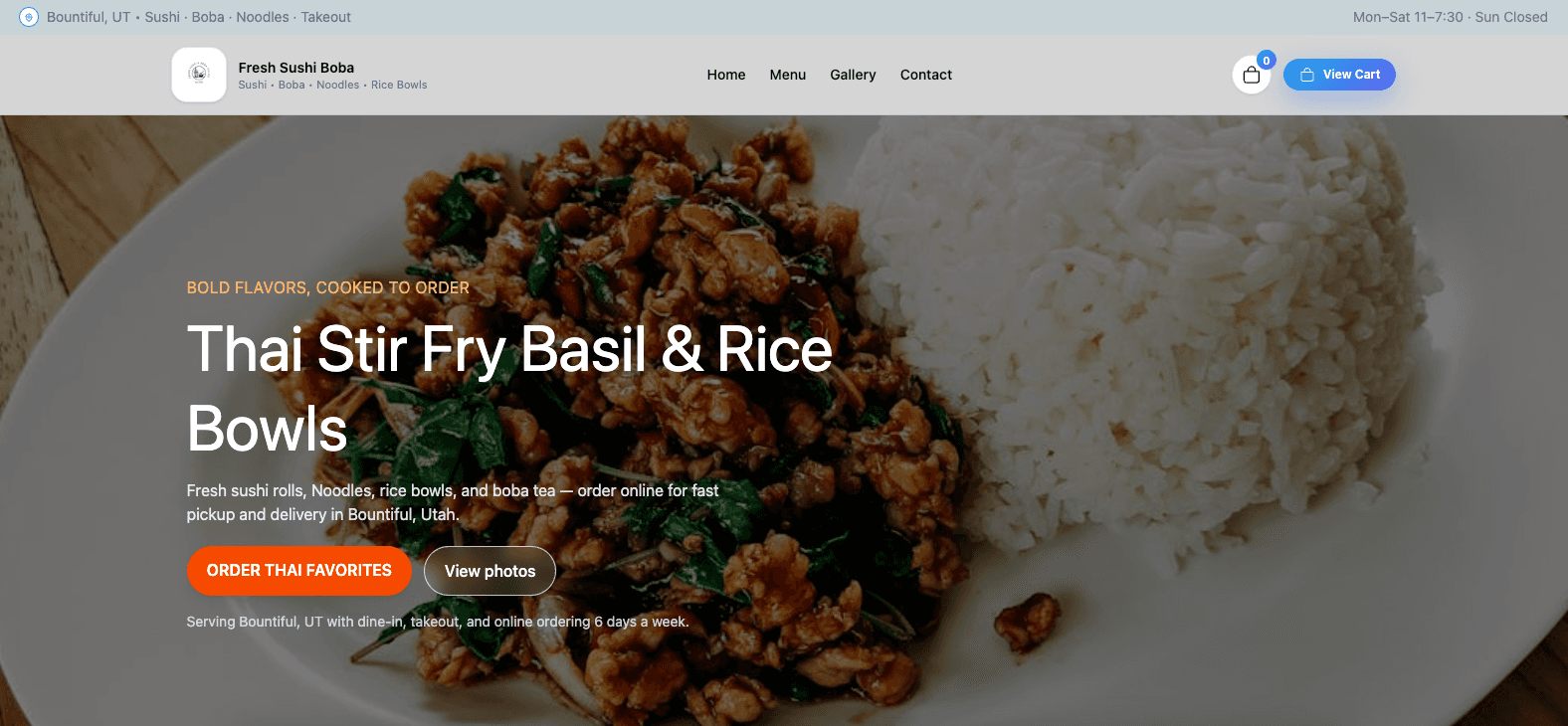 Sushi and drink editorial photography