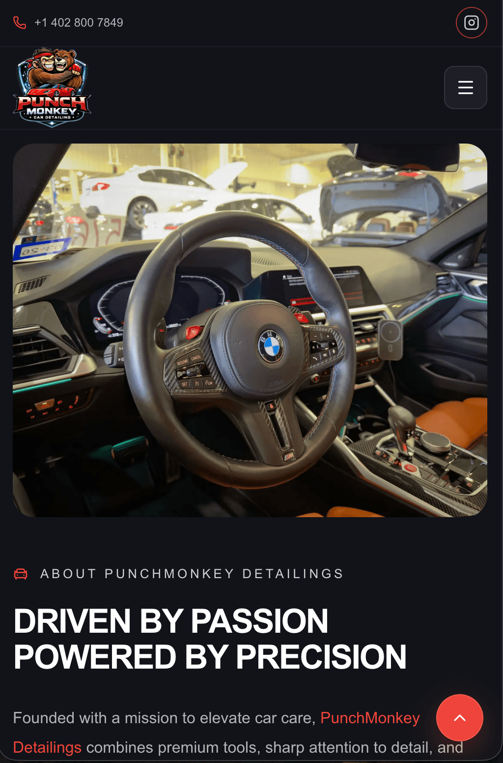 Car Detailing Website