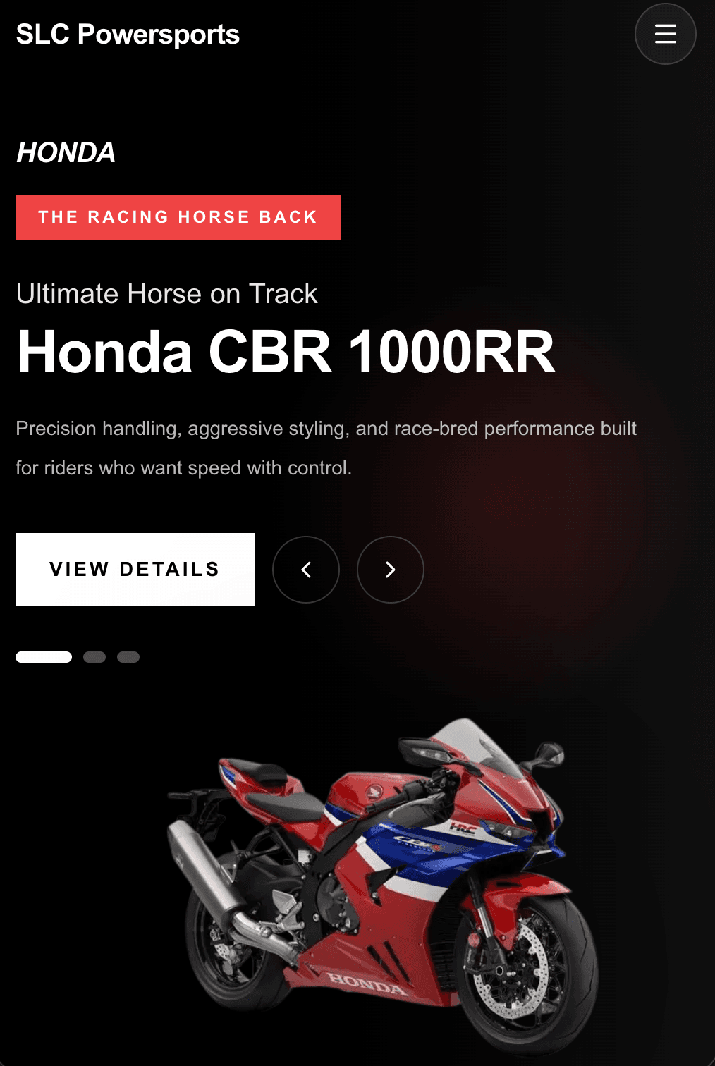 Motorcycle Dealership Demo